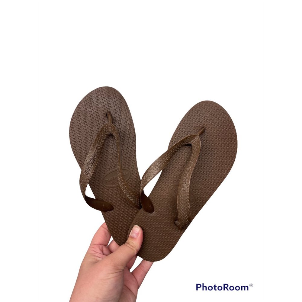 Havaianas Beach kids 4/5 Brown Sandals Flip Flops